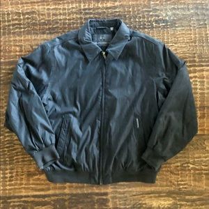 Weatherproof All-Season Black Jacket with Fleece Lining - Size XXL (EUC)